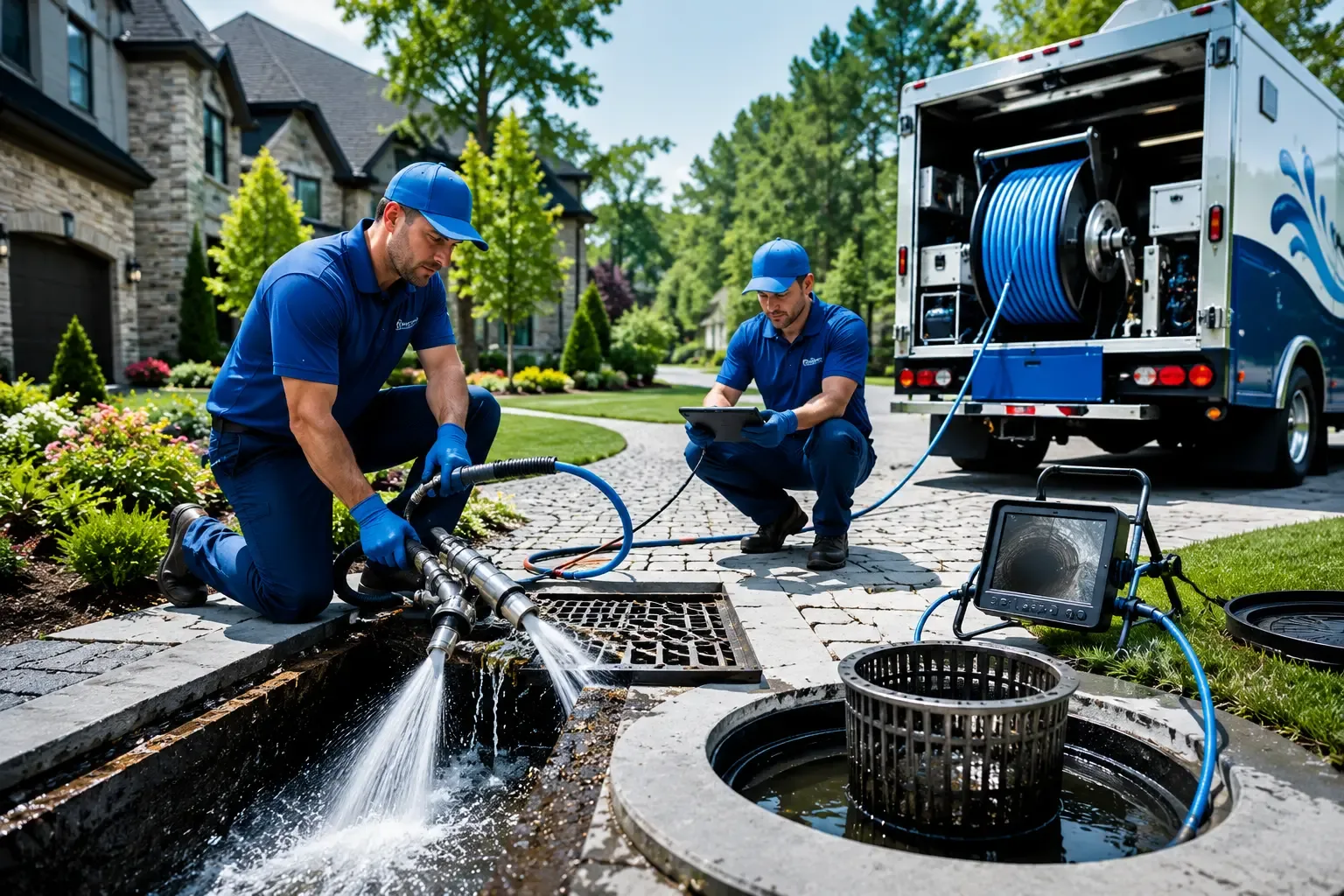 Local outdoor drain cleaning professionals in Weston, GA